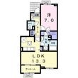 ヴィラノールJの間取図