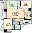 信開ベルシー黒瀬の間取図