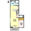 コタージュ七番館の間取図