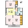 セジュール清栄Aの間取図