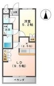 アイディールKの間取図