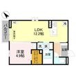 D-TORISIAの間取図