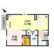 D-TORISIAの間取図