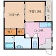 リトルKの間取図