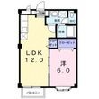 メゾンクレストの間取図