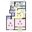 リブレ秋吉Aの間取図