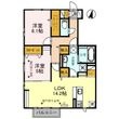 アプリコーゼ山室の間取図