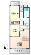 　カーム香雅の間取図