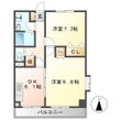 ラフィーネヴィラの間取図