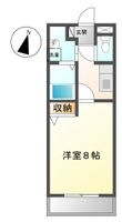 写真: プリミエールI・T 2階203の間取図