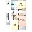 レスポアールの間取図