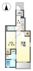 プリマヴェーラの間取図
