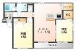 roble gland A棟(ローブレグラン)の間取図