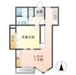 フルーヴェ1番館の間取図