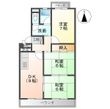 セゾンきさらぎ2棟の間取図