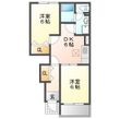 ドゥーハウスⅠの間取図