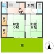 　東味鋺1-307借家の間取図