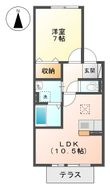 　ヴェルヴィルⅠの間取図