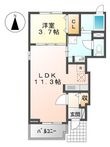 グレイスⅡの間取図