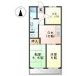 ラ・セーヌB棟の間取図