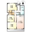 ハイツ・ソレアードの間取図