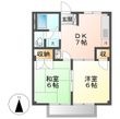 サンビレッジ A棟の間取図