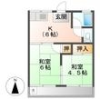 名城ハイツの間取図