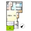サンビラーゼウエストの間取図