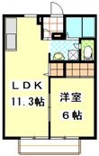 倉敷市玉島阿賀崎の間取図