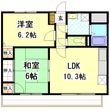 マンション曽根本　Ⅰの間取図