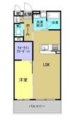 小田郡矢掛町西川面の間取図