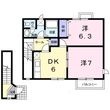ショコラハウスの間取図