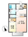 倉敷市中畝5丁目の間取図