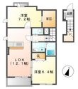 倉敷市東塚4丁目の間取図