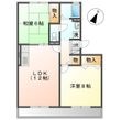 倉敷市児島下の町2丁目の間取図