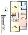 倉敷市北畝4丁目の間取図