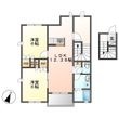 倉敷市連島中央5丁目の間取図