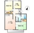 倉敷市児島下の町2丁目の間取図