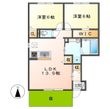 倉敷市中畝4丁目の間取図