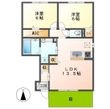 倉敷市中畝4丁目の間取図