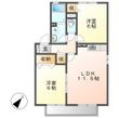 倉敷市連島中央1丁目の間取図