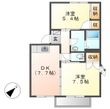 倉敷市連島中央4丁目の間取図