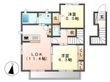 倉敷市連島中央3丁目の間取図