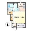 倉敷市中畝5丁目の間取図
