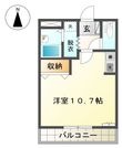 コーポ黒野の間取図