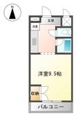 大口平和マンションの間取図