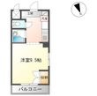 大口平和マンションの間取図