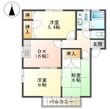ピューラⅡの間取図