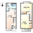 Branche 柏森Ⅱの間取図