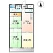 上野ハイツの間取図